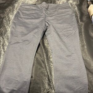 Men's Gray Checkered Pants